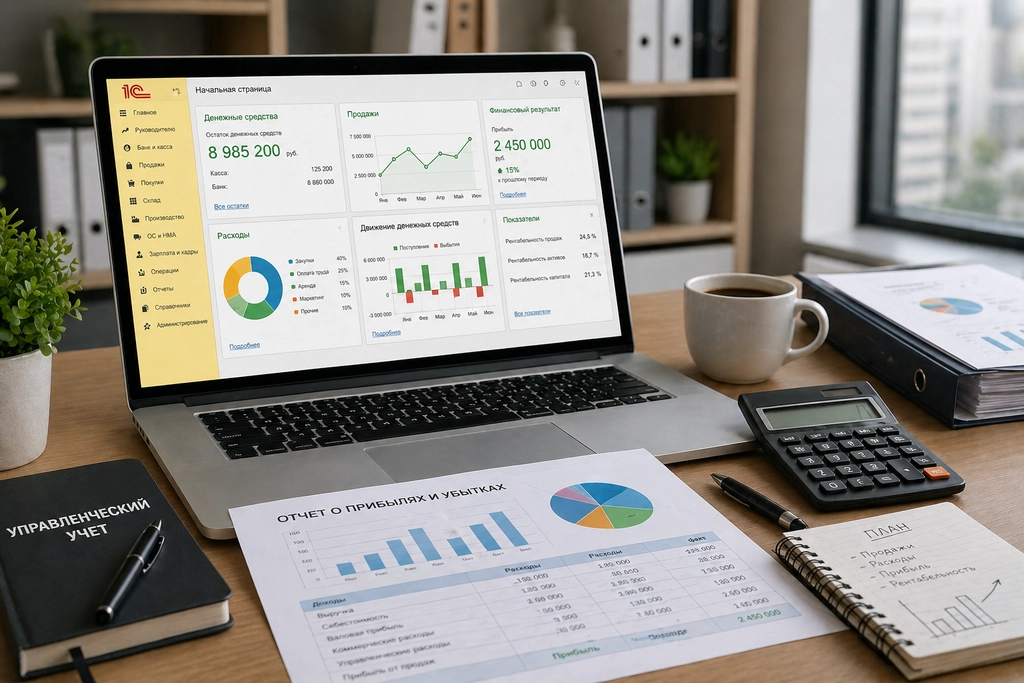 Управленческий учет в 1С: как видеть реальную прибыль
