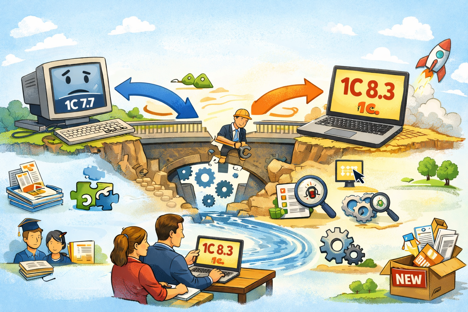 Yangi 1S ga o‘tish 8.3. Dasturni almashtirishning nozik jihatlari