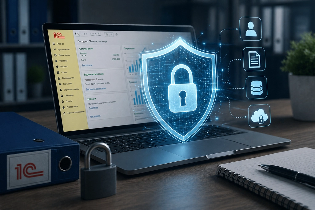 Кибербезопасность базы 1С: как защитить данные от кражи