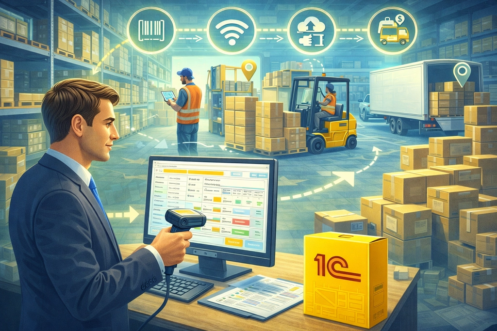 Как 1С помогает управлять складами: автоматизация учета и логистики