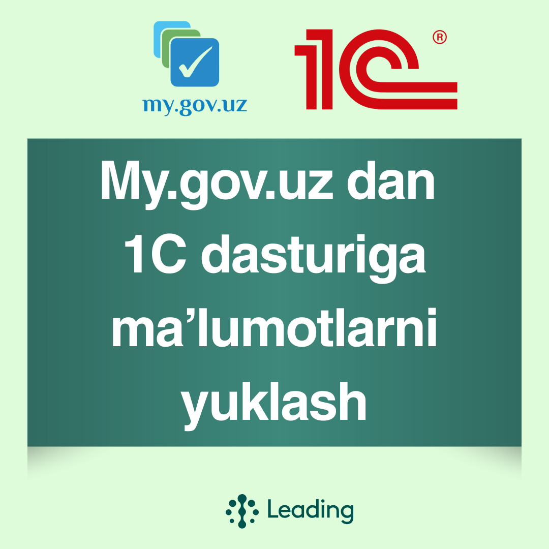 My.gov.uz portali bilan integratsiya